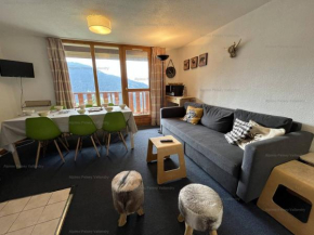 Appartement duplex 45m², 3 pièces, 8 pers, balcon, près des pistes, animaux admis - FR-1-757-117
